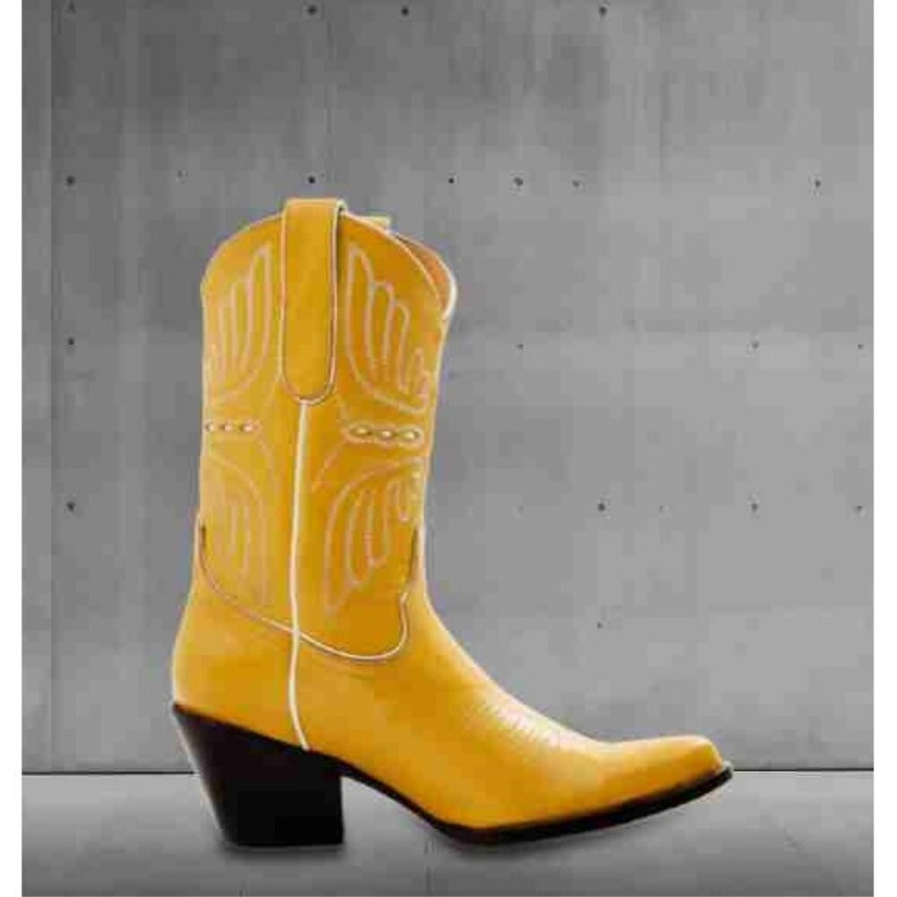 Idyllwind Womens Delightful Yellow Western Boots
